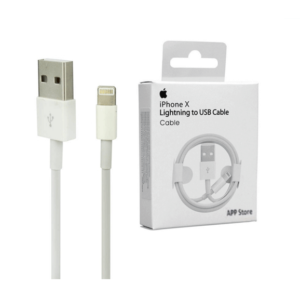 کابل شارژ usb به لایتنینگ آیفون اصلی پکدار