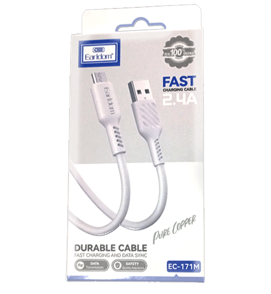 کابل شارژ میکرو ارلدام مدل EC-171M
