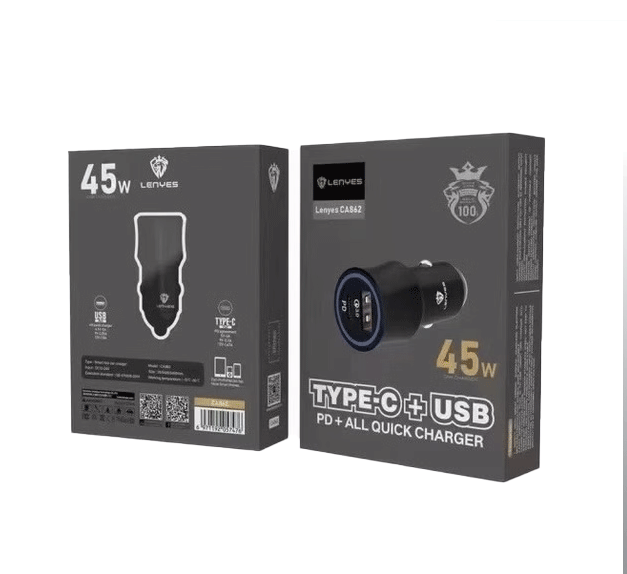 شارژر فندکی 45W لنیس مدل CA862