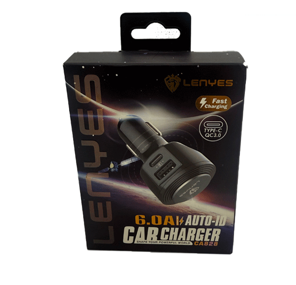 شارژر فندکی لنیس مدل CA828