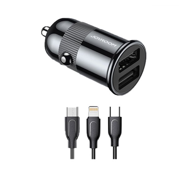 شارژر فندکی 3.1A جویروم میکرو مدل c-a06 - Image 2