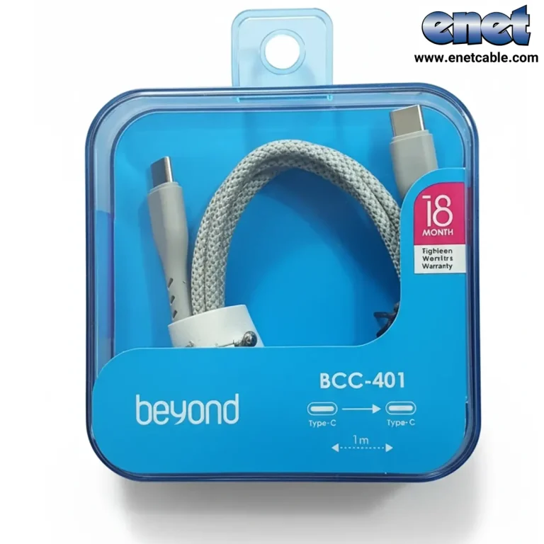 کابل شارژ کنفی دو سر تایپ سی بیاند مدل BCC-301 KF