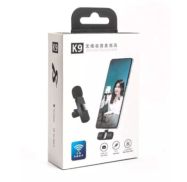 میکروفون یقهای K9 دوکاره